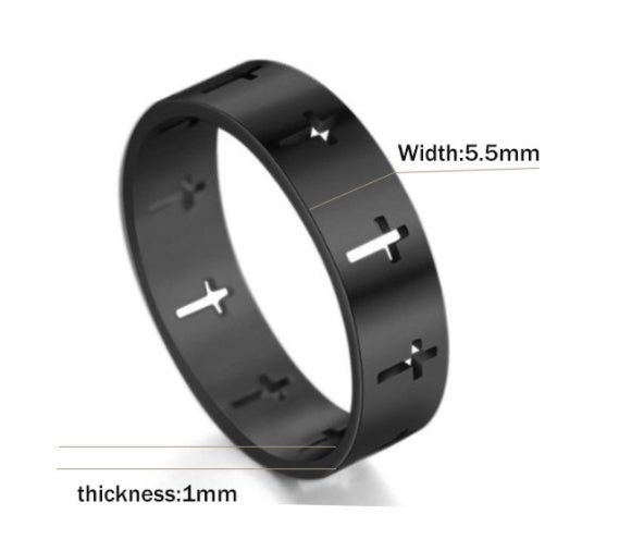 Stylish Cross Ring